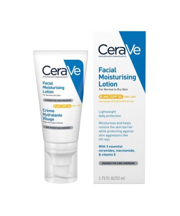  Cerave Facial Moisturising Lotion Spf 50 52 ML